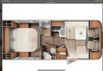 Carado T449 Camper met Queensbed en hefbed, Caravans en Kamperen, Campers, Startonderbreker, Ringverwarming, Fiat, 7 tot 8 meter