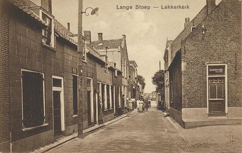 Lekkerkerk - Lange Stoep [KRST005-7248, Verzamelen, Ansichtkaarten | Nederland, Ongelopen, Zuid-Holland, 1920 tot 1940, Verzenden