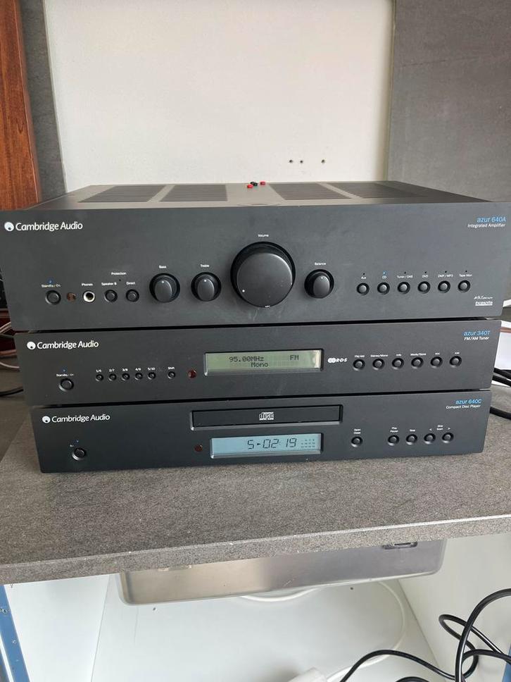 Cambridge Audio Set - Compleet met Originele Verpakking, Audio, Tv en Foto, Stereo-sets, Gebruikt, Cd-speler, Tuner of Radio, Overige merken