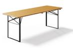 Biertafel 220x80x77 inklapbaar, Ophalen, Zo goed als nieuw, Rechthoekig