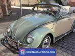 Volkswagen Beetle Cabriolet | 1959 | Route 66 Auctions, Overige carrosserieën, Volkswagen, Zwart, Bedrijf