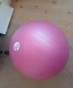 Roze Yoga/Fitnessbal, Sport en Fitness, Fitnessmaterialen, Ophalen of Verzenden, Zo goed als nieuw, Buik, Fitnessbal
