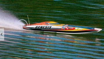 Pijlsnelle Watercooled Brushless Raceboat 105 km/h RTR Nieuw beschikbaar voor biedingen