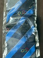 Vintage Olympische stropdas – Rogers & Hamilton (pure silk)., Kleding | Heren, Stropdassen, Ophalen, Nieuw, Blauw