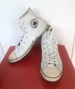 Converse wit leren hoge sneakers mt 37,5 a 38, Wit, Ophalen of Verzenden, Sneakers of Gympen, Converse All Stars