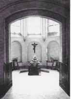 Pa645 ansichtkaart doopkapel parochiekerk st petrus oirschot, Verzamelen, Ansichtkaarten | Nederland, Ophalen of Verzenden, Gelopen