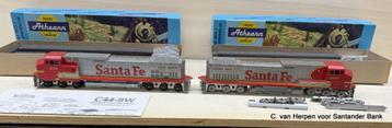 Santa Fe C44 set van 2 Athearn USA beschikbaar voor biedingen