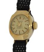 Tusal 14k gouden dames pols horloge vintage antiek opwind, Overige merken, Gebruikt, Voordeelsieraden, Polshorloge