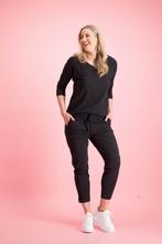 Studio anneloes startup broek M zwart travelstof, Maat 38/40 (M), Kort, Zwart, Ophalen of Verzenden