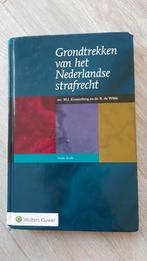 Grondtrekken van het Nederlandse strafrecht, Ophalen of Verzenden, Gelezen, M.J. Kronenberg; B. de Wilde