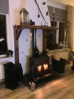 Te koop houtkachel, Huis en Inrichting, Ophalen, Zo goed als nieuw, Vrijstaande haard, Houthaard