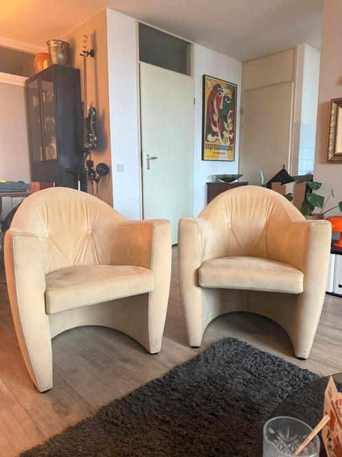 Leolux Carabas fauteuils, Huis en Inrichting, Fauteuils, Gebruikt, Stof, 75 tot 100 cm, Ophalen