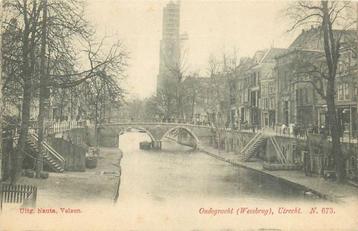 (701-152-025) Utrecht Oudegracht Weesbrug beschikbaar voor biedingen