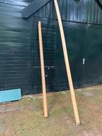 houten leuning, Doe-het-zelf en Verbouw, Hout en Planken, Eiken, Ophalen of Verzenden, Zo goed als nieuw, 200 tot 250 cm