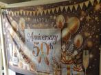 Spandoek voor 50 jarig jubileum, Ophalen of Verzenden, Nieuw