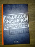 Feedback challenge, versterk jezelf in 15 dagen. Axelle Roy, Ophalen of Verzenden, Nieuw, Axelle de Roy