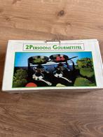 Gourmetstel voor 2 personen, Ophalen of Verzenden, Zo goed als nieuw, Minder dan 4 personen