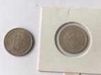 2 halve guldens 1921 en 1929 Nederland Wilhelmina, Ophalen of Verzenden, Koningin Wilhelmina, ½ gulden