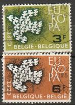 Europa CEPT België 1961 MiNr. 1253-1254 gestempeld, Postzegels en Munten, Postzegels | Europa | België, Europa, Verzenden, Gestempeld