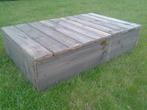 HOUTEN ZANDBAK 50x100 incl deksel kant en klaae geleverd, Ophalen, Nieuw