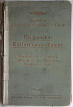 Reichsbahn Entfernungs-Zeiger (1935), Ophalen of Verzenden, Gebruikt, Trein, Boek of Tijdschrift