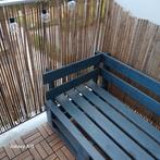 Pallet Tuinbank Hoekbank Grijs, Ophalen, Gebruikt, Hout