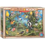 legpuzzel 1000 stukken Eurographics vogel collage 2, Ophalen of Verzenden, 500 t/m 1500 stukjes, Nieuw, Legpuzzel
