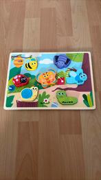 Houten puzzel beestjes, Gebruikt, Ophalen of Verzenden, Van hout, Minder dan 10 stukjes