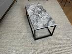 Salontafel wit marmer, Huis en Inrichting, Tafels | Salontafels, Ophalen of Verzenden, Zo goed als nieuw, 50 tot 100 cm, Minder dan 50 cm