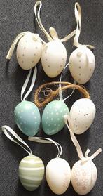 Setje verschillende paaseieren 9 stuks, Diversen, Pasen, Ophalen of Verzenden, Gebruikt