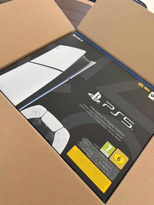 PlayStation 5 Digital Edition – Gloednieuw, geseald, Spelcomputers en Games, Games | Sony PlayStation 5, Zo goed als nieuw, Ophalen of Verzenden