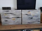 nieuw 2 luik schilderij modern, Huis en Inrichting, Ophalen, Nieuw, Schilderij, 75 tot 100 cm