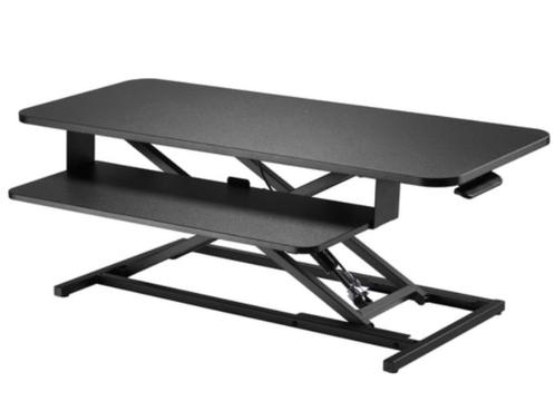 Ergonomisch In Hoogte Verstelbaar Sta Zit Bureau - Ergonomis, Huis en Inrichting, Bureaus, Zo goed als nieuw, Bureau, In hoogte verstelbaar