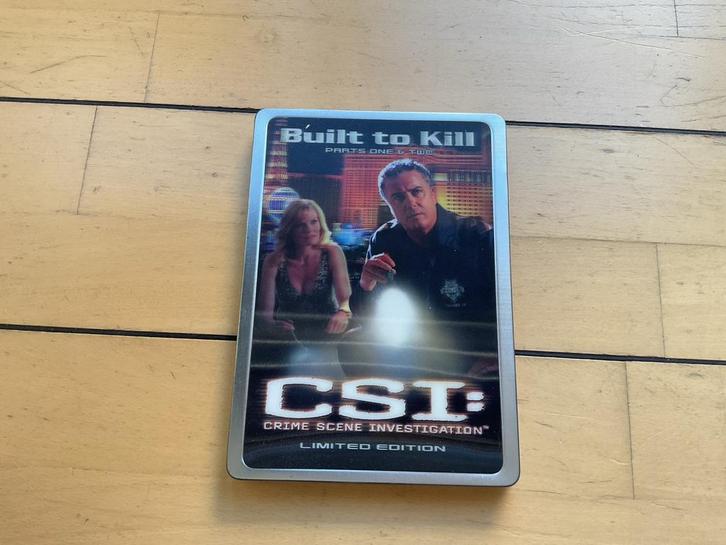 CSI: Built to Kill - Limited Edition DVD Boxset, Cd's en Dvd's, Dvd's | Tv en Series, Gebruikt, Thriller, Boxset, Vanaf 12 jaar