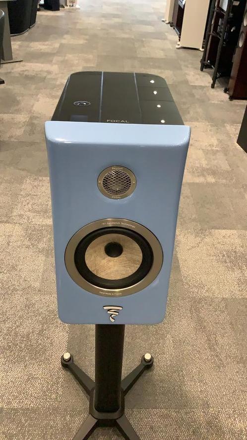 Focal Kanta 1 black/blue incl stands, Audio, Tv en Foto, Luidsprekers, Zo goed als nieuw, Front, Rear of Stereo speakers, 120 watt of meer