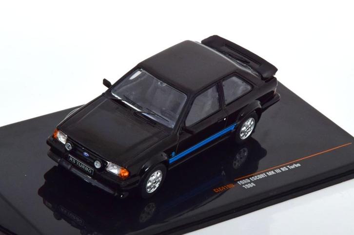 IXO Models Ford Escort MK III RS Turbo / Schaal 1:43 / NIEUW, Hobby en Vrije tijd, Modelauto's | 1:43, Nieuw, Auto, Overige merken