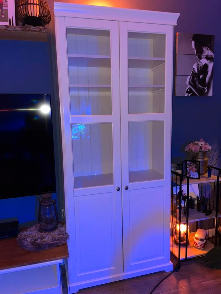 Liatorp kasten, Huis en Inrichting, Kasten | Vitrinekasten, Gebruikt, Minder dan 100 cm, 25 tot 50 cm, Ophalen