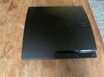 Playstation 3 slim met toebehoren (zie fotos) en 6 spellen, Met 2 controllers, Ophalen of Verzenden, Slim, Gebruikt