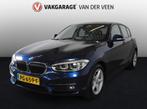 Bmw 1-serie 118i Corp. L. Exec., 65 €/maand, Gebruikt, Blauw, Origineel Nederlands