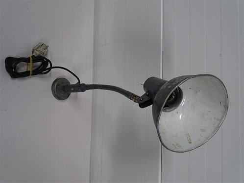 A6182 Vintage industriele lamp overtoom, Antiek en Kunst, Antiek | Lampen, Ophalen of Verzenden