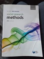 Social Research Methods - Alan Bryman (4th ed.), Alan Bryman, Zo goed als nieuw, Gamma, HBO