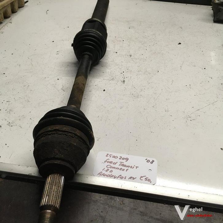 Ford Transit Connect 1.8 Diesel 2008 2500209   Aandrijfas Re, Auto-onderdelen, Transmissie en Toebehoren, Gebruikt, Ophalen of Verzenden