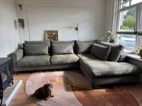 Hoekbank Pinedesign Gigi 302 x 220, Huis en Inrichting, Banken | Complete zithoeken, Zo goed als nieuw, Stof, Ophalen