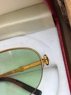 Cartier Vintage Sunglasses 56 20 135 Cabochon Gold Sapphire, Sieraden, Tassen en Uiterlijk, Zonnebrillen en Brillen | Heren, Nieuw