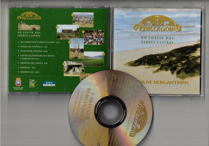 MILLADOIRO CD No Contin dos Verdes Castros - spaanse folk, Cd's en Dvd's, Cd's | Pop, Zo goed als nieuw, 1960 tot 1980, Ophalen of Verzenden