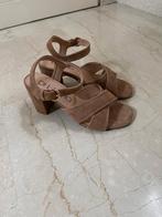 Di Lauro suede sandalen met hak camel kleur maat 37, Kleding | Dames, Schoenen, Bruin, Zo goed als nieuw, Sandalen of Muiltjes