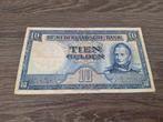 Biljet 10 gulden Willem I / Molen, 1949, Ophalen of Verzenden, 10 gulden