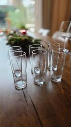 Zes fluitjes, bierglazen, Ophalen, Zo goed als nieuw, Bierglas