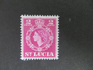 A09997: St. Lucia QEII 2 c beschikbaar voor biedingen