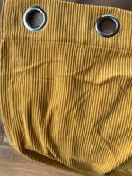 Mosterdgele Gordijnen Made - 2 Stuks (137x258cm per stuk), Huis en Inrichting, Stoffering | Gordijnen en Lamellen, Ophalen, 200 cm of meer